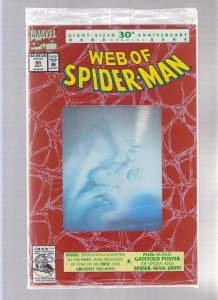 Web Of Spider Man #90 - Anniversary Issue/Polybagged! (9.2) 1992
