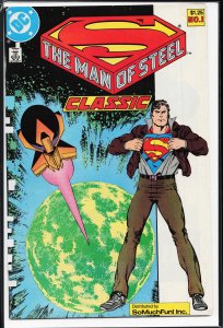 The Man of Steel #1 Second Print Cover (2000) Superman