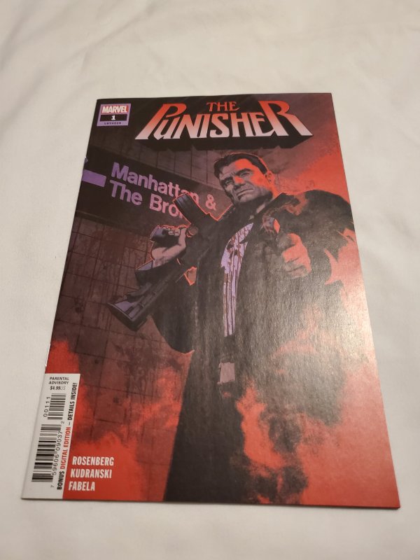 Punisher 1 Near Mint- Cover by Greg Smallwood