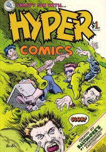 Hyper Comix #1 GD ; Kitchen Sink | low grade comic Underground Steve Stiles Hype