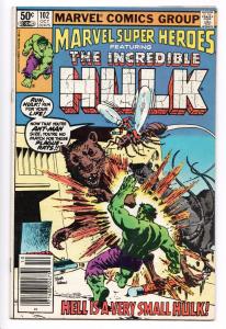 Marvel Super-Heroes #102 - Incredible Hulk / Ant-Man - (Marvel, 1981) FN-