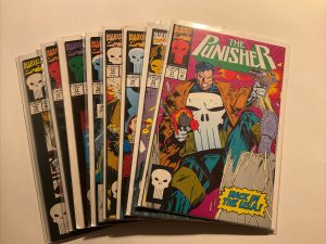 Punisher 71-79 Very Fine-near Mint lot run Marvel 
