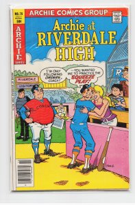 Archie at Riverdale High #76 (1980) Archie