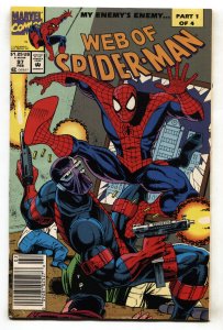 Web Of Spider-Man #97--comic book--Marvel--1st Night Watch--newsstand