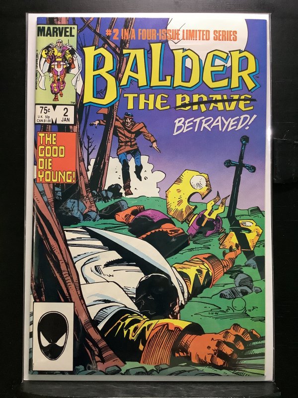 Balder the Brave #2 Direct Edition (1986)