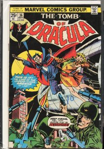 Tomb of Dracula #36 (1975) Tomb of Dracula