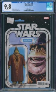 Star Wars #35 CGC 9.8 1st Full Dr. Cuata Boss Nass Action Figure Var Marvel 2023