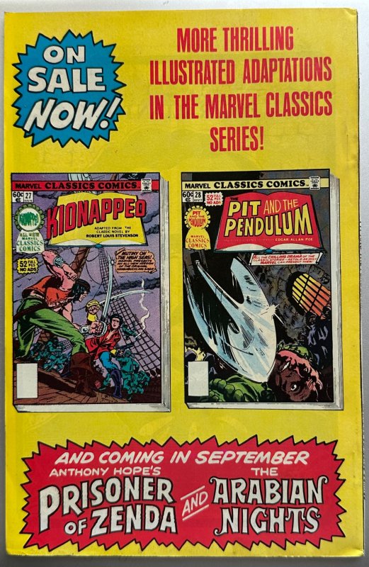 Marvel Classics Comics #28 (1977)