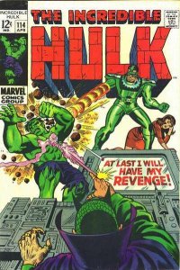 Incredible Hulk (1968 series)  #114, VG+ (Stock photo)