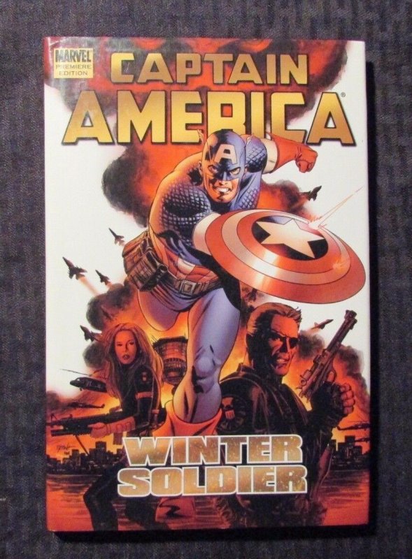 2005 CAPTAIN AMERICA Winter Soldier 1st Printing HC/DJ NM/VF+