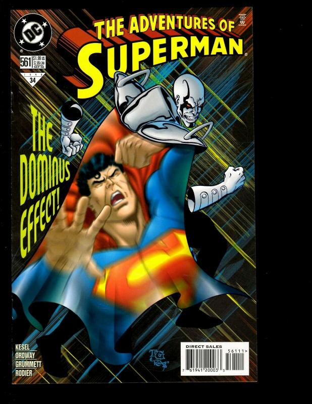 10 Adventures of Superman DC Comics # 554 555 556 557 558 559 560 561 562 0 JF16