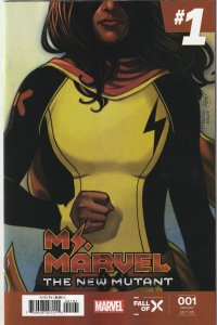 Ms. Marvel The New Mutant # 1 Cola Homage Variant Cover NM Marvel [S2]