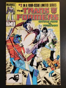 Transformers #2 (1984) VF/NM 9.0 2nd appearance Transformers Optimus Prime|