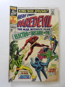 Daredevil Annual #1 (1967) GD- Condition moisture damage