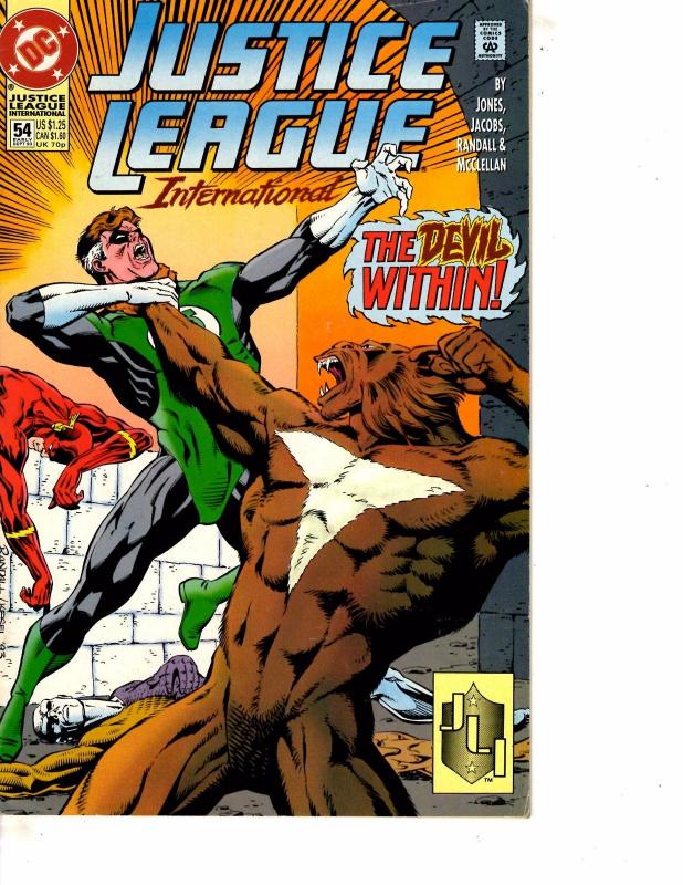 Lot Of 2 DC Comic Hardware #24 and Justice League #54 Batman ON13