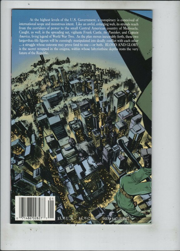 Punisher / Captain America Blood & Glory  #1-3 Set