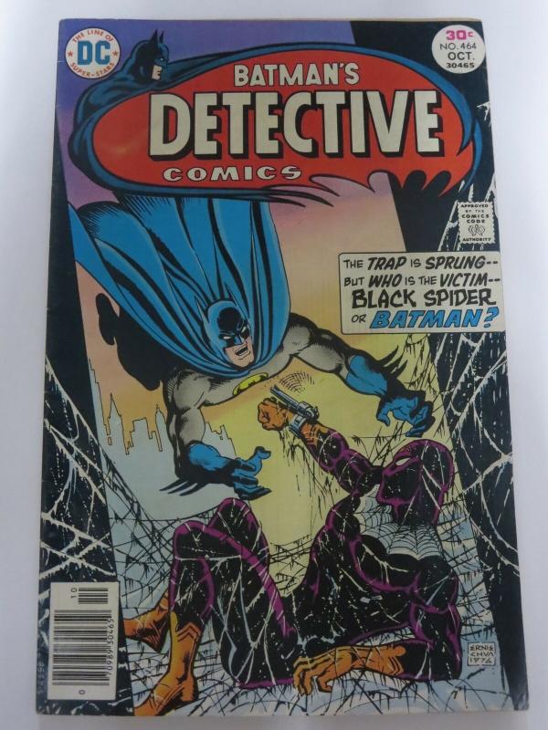 DETECTIVE 464 FINE-VERY FINE  Oct. 1976 COMICS BOOK