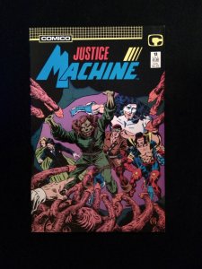 Justice Machine #13  Comico Comics 1988 VF+
