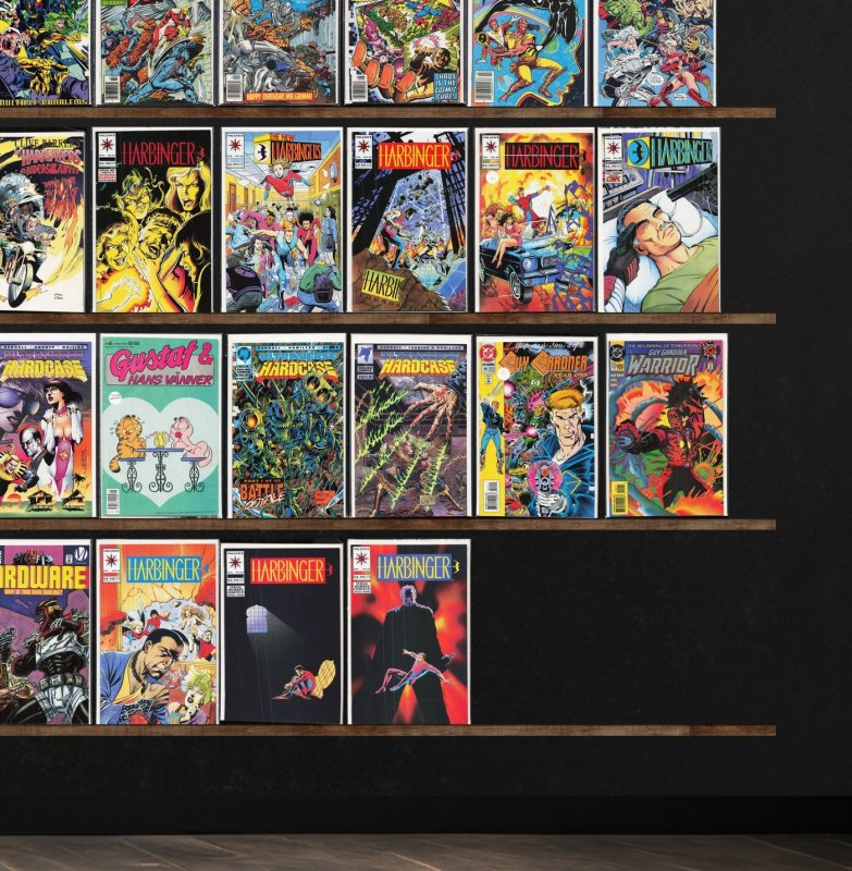 Huge Lot 150+ Comics with Harbinger, Hardcase, X-Factor, Damage Control & More!