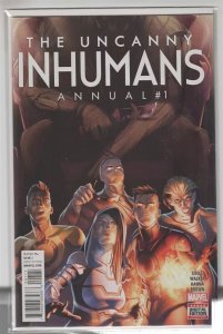 UNCANNY INHUMANS ANNUAL (2016 MARVEL) #1 CVR A JAMAL CAMPBELL