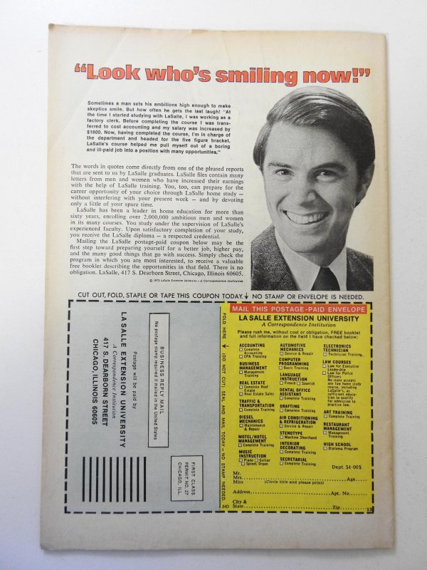 Doctor Strange #2 (1974) VG- Cond MVS intact! centerfold detached bottom staple