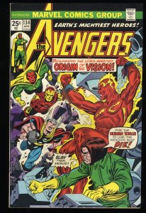 Avengers #134
