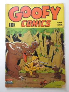 Goofy Comics #1 (1943) HTF Comic! Solid GVG Condition!