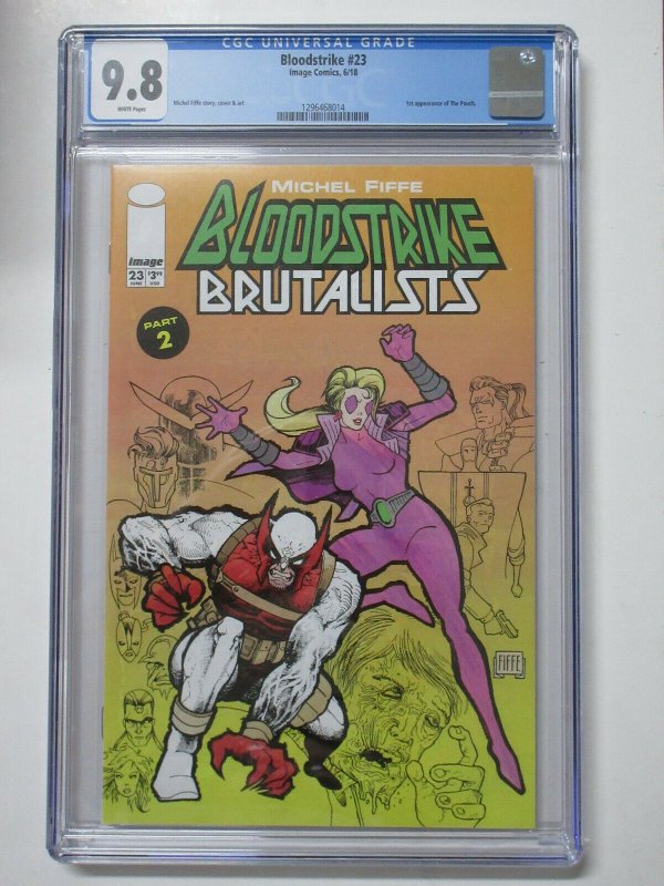 Bloodstrike Brutalists by Michel Fiffe Parts 1-3 CGC Graded! 9.8