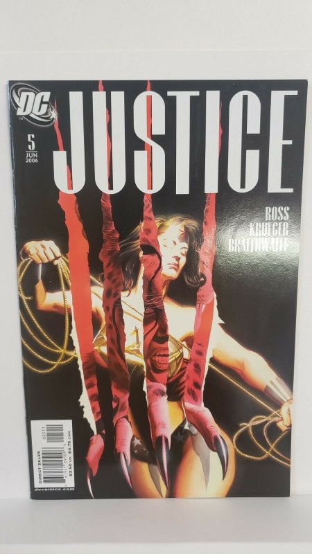 Justice #1-12 Alex Ross Complete Series 2005 DC Comics Comic Lot 