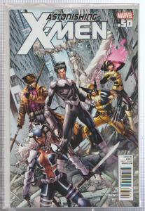 ASTONISHING X-MEN #50 - MARVEL COMIC - BAGGED,& BOARDED