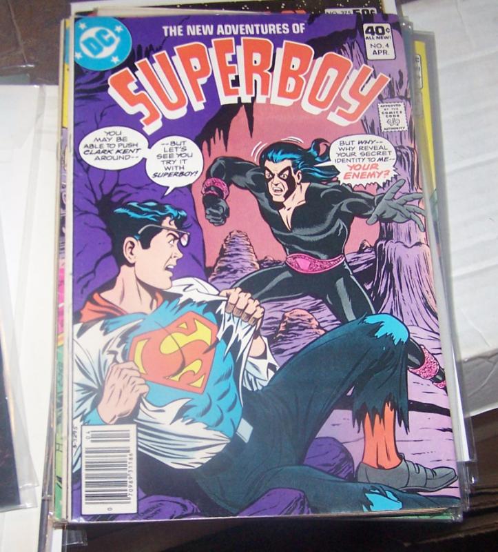 NEW ADVENTURES OF SUPERBOY # 4 DC  1980 ASTRALAD + CARY BATES