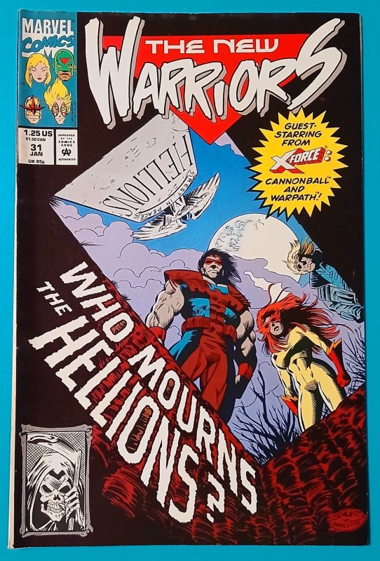 New Warriors #31 Key Hellions Death MCU Secret Wars Thunderbolts Avengers X-Men