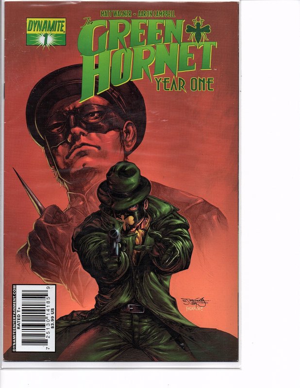 Dynamite Comic Green Hornet Year One #1 Cover 1D Stephen Segovia & 2 Matt Wagner