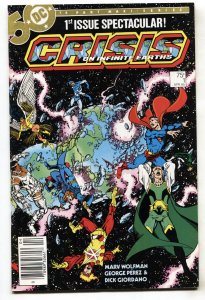 Crisis on Infinite Earths #1--comic book--1985--DC--newsstand--NM-