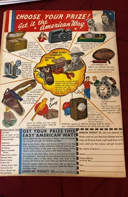 Shadow Comics #20 (1942) 3 chilling shadow stories fn cond