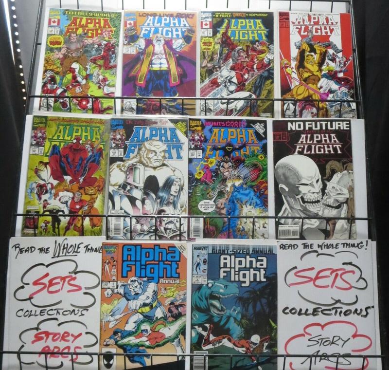 ALPHA FLIGHT MASSIVE COLLECTION! 78 ISSUES!  Marvel 1983! John Byrne! Jim Lee