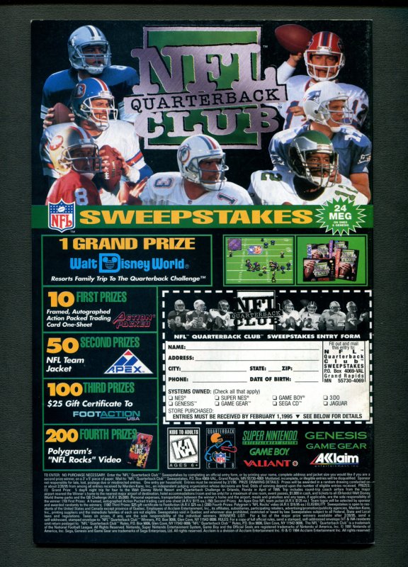 RAI #31 ( 7.5 VFN- )  David Ross Cover / April 1995