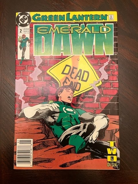 Green Lantern: Emerald Dawn #2 Newsstand Edition (1990) - NM