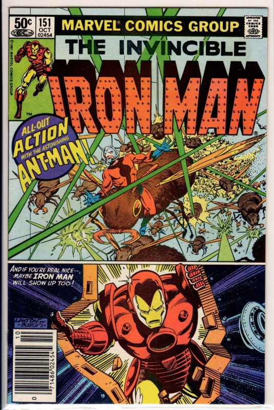 Iron Man #151 (1981) 8.0 VF