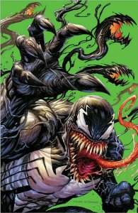 ? HOT VENOM #25 VIRGIN SIGNED BY TYLER KIRKHAM EXCLUSIVE VARIANT w/ COA