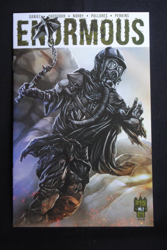 Enormous, #1, #2, Charlie Adlard Cover!