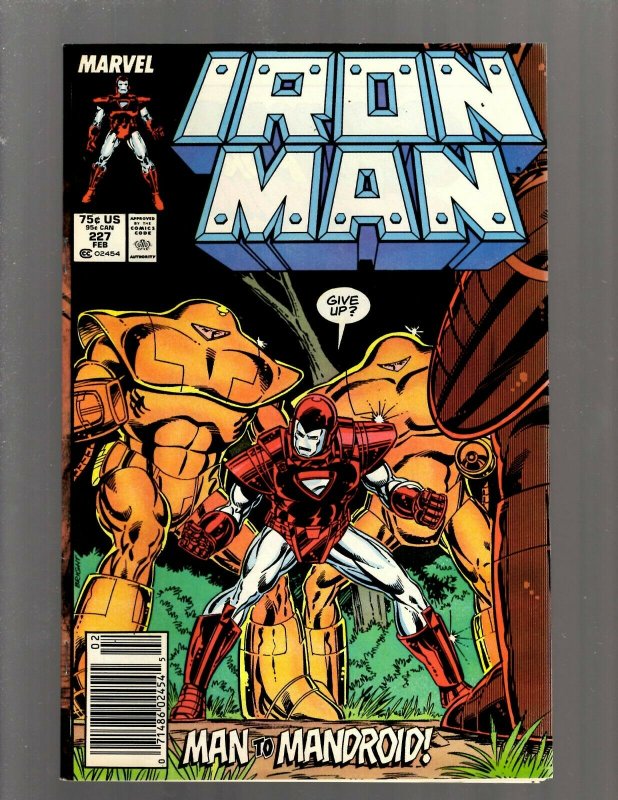 Lot of 12 Iron Man Comics #216 217 219 220 221 222 223 224 225 226 227 229 GB2