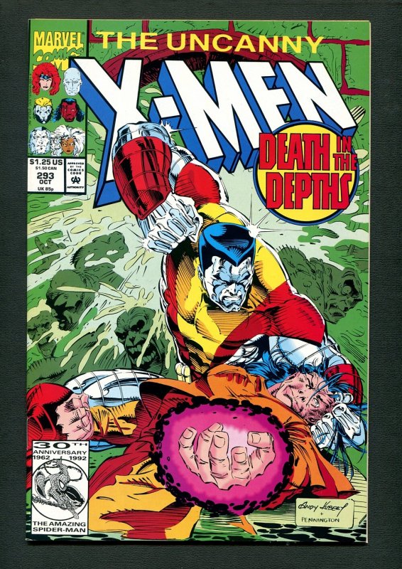 Uncanny X-Men #293 / 9.4 - 9.6 NM+ /  October 1992