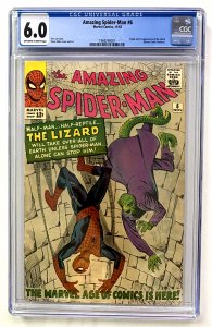 The Amazing Spider-Man #6 (1963) CGC Graded 6.0