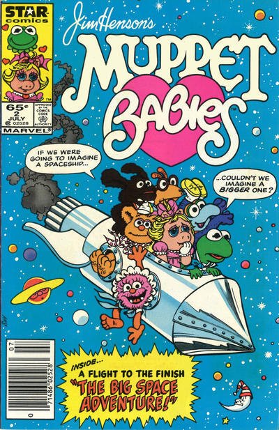 Muppet Babies (Star/Marvel) #2 (Newsstand) VF ; Marvel | Star All Ages Jim Henso