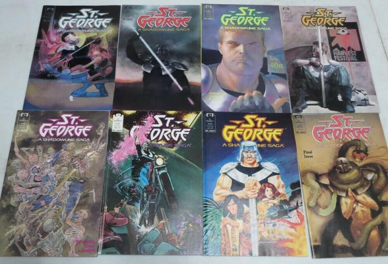 SAINT GEORGE   1-8 Shadowline,Jim LEE,Terror