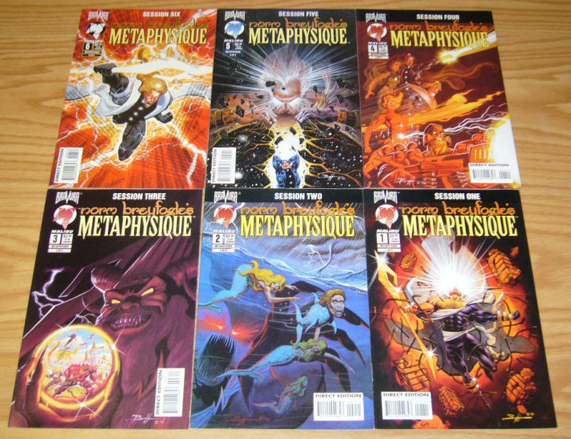 Norm Breyfogle's Metaphysique #1-6 VF/NM complete series - malibu bravura set