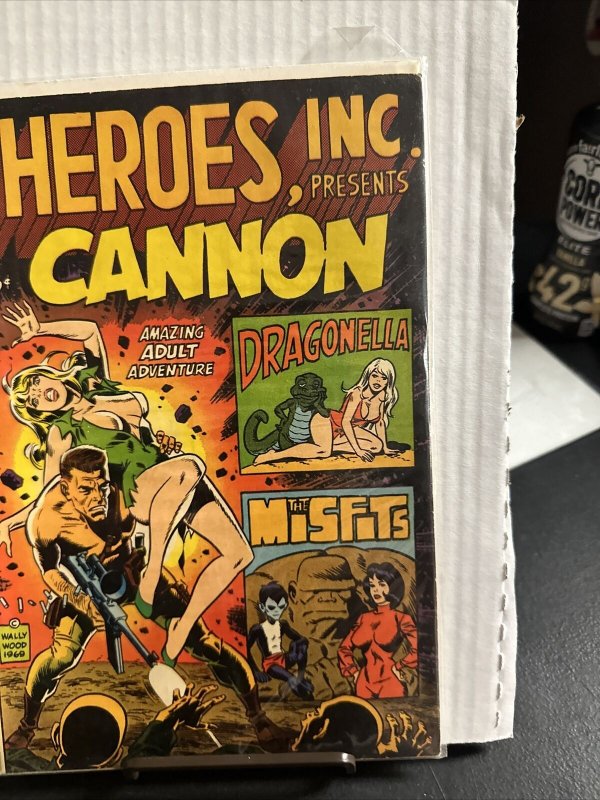 Heroes Inc Presents Cannon - Wally Wood/Steve Ditko - VF or better