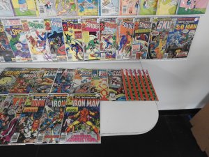 Huge Lot 140+ Comics W/ Iron Man, Daredevil, Spider-Man, +More! Avg VF- Cond!