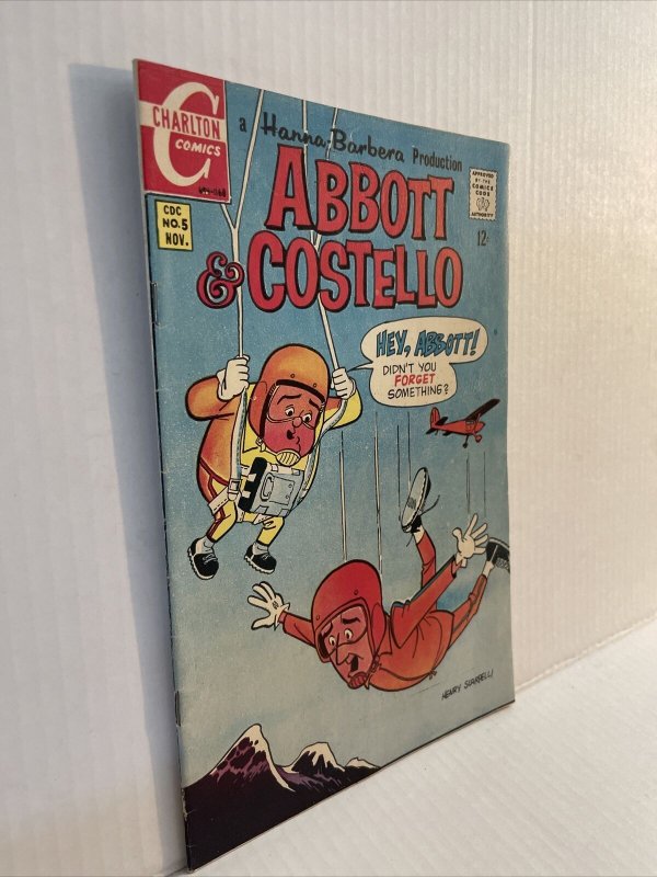 Abbott And Costello #5 1968 Charlton
